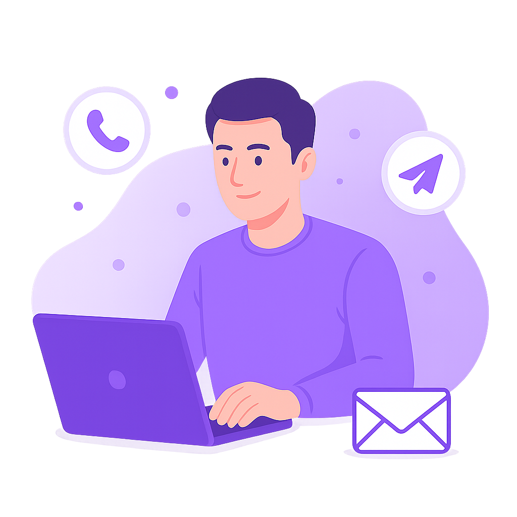 Contact Illustration